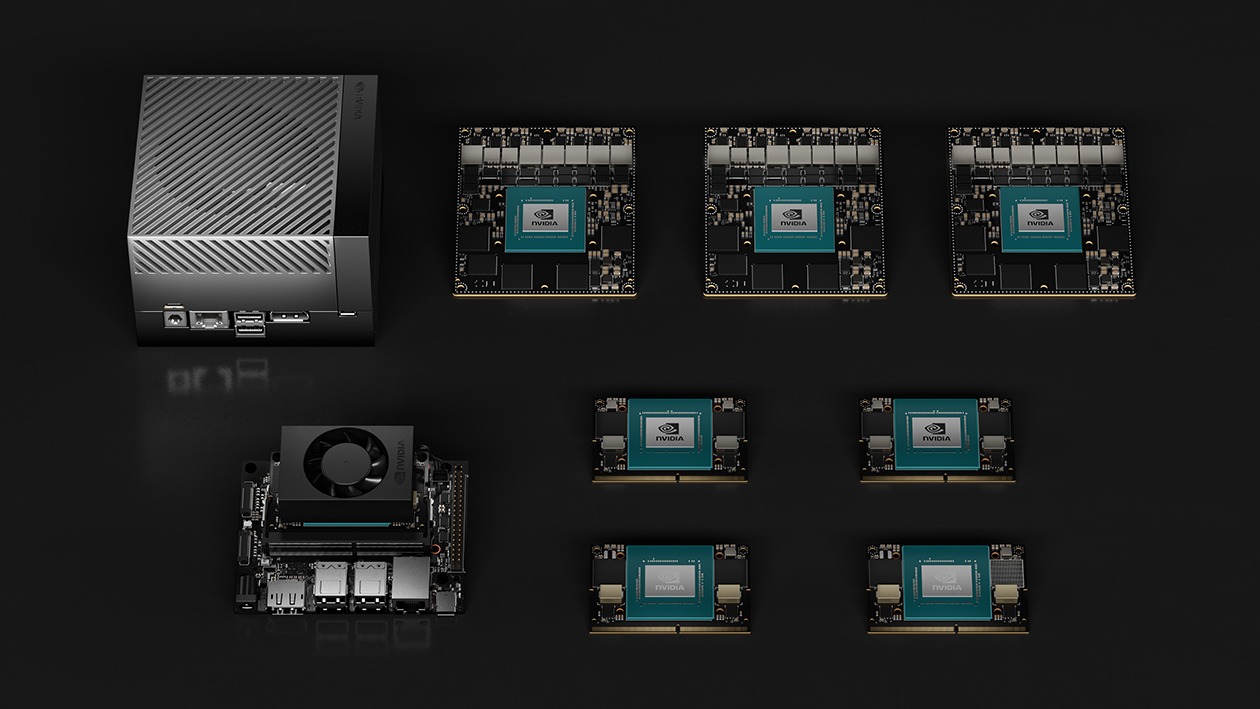 Nvidia Jetson Orin edge AI module for production line deployment